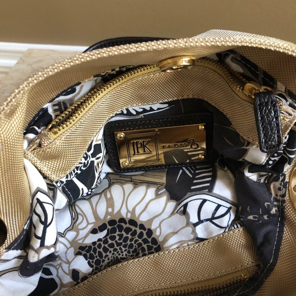 JPK Paris 75 Gold Bucket Purse - Picture 7 of 13